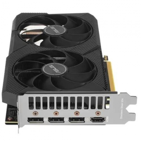 Видеокарта Asus PCI-E 4.0 DUAL-RTX3050-O8G-V2 NVIDIA GeForce RTX 3050 8192Mb 128 GDDR6 1822/14000 HDMIx1 DPx3 HDCP Ret