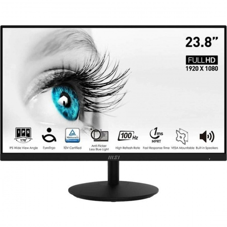 MSI 23.8" MP242A {IPS flat 1920x1080 100Hz 1ms 250cd D-Sub HDMI DisplayPort M/M} [9S6-3PA1CT-205]