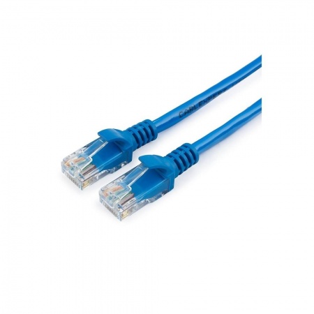 Cablexpert Патч-корд UTP PP12-2M/B кат.5, 2м, литой, многожильный (синий)
