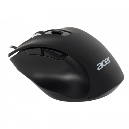 Acer OMW120 черный оптическая (2000dpi) USB (6but)