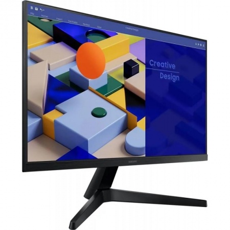 LCD Samsung 23.8" S24C310EAI черный {IPS 1920x1080 75Hz 5ms 250cd D-Sub HDMI VESA} [LS24C310EAIXCI]