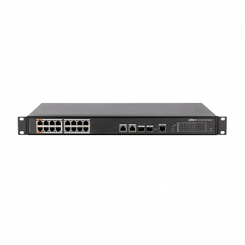 DAHUA DH-PFS4218-16ET-190 16-портовый управляемый коммутатор с РоЕ, уровень L2