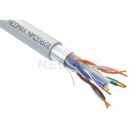 Кабель NEOMAX [NM20601] F/UTP cat.6 4 пары (305 м) 0.57 мм (23 AWG) Медь PVC jacket