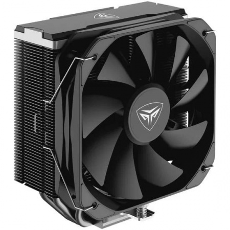 PCCooler K4 BK  {S115X/1200/1700/AM4/AM5 (20 шт/кор, TDP 230W, 130mm PWM FAN, 4 тепловые трубки 6мм, 400-1600RPM, 18-29dBa)}