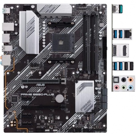 Asus PRIME B550-PLUS {Soc-AM4 AMD B550 4xDDR4 ATX AC`97 8ch(7.1) GbLAN RAID+HDMI+DP}