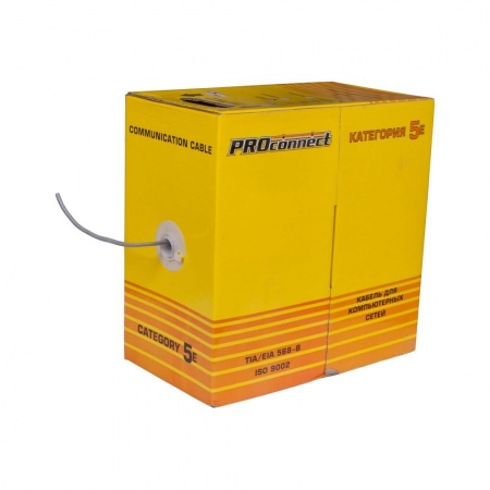 Proconnect (01-0043-3) Кабель UTP CAT5e 4 пары  (305м) 0.51 мм CCA