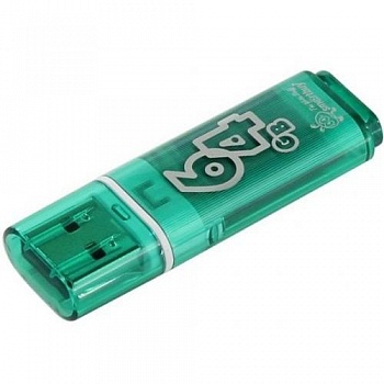 Smartbuy USB Drive 64Gb Glossy series Green SB64GBGS-G