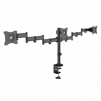Arm Media LCD-T15 черный 15"-32" макс.30кг настольный поворот и наклон верт.перемещ.
