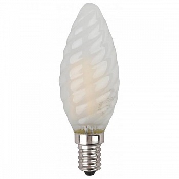ЭРА Б0027938 Светодиодная лампа свеча витая матовая F-LED BTW-5w-840-E14 frozed