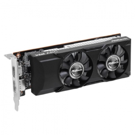 Видеокарта Asrock PCI-E 4.0 A310 LP 4G INTEL ARC A310 4Gb 64bit GDDR6 2000/15500 HDMIx1 DPx1 HDCP OEM Видеокарта Asrock PCI-E 4.0 A310 LP 4G INTEL ARC A310 4Gb 64bit GDDR6 2000/15500 HDMIx1 DPx1 HDCP OEM