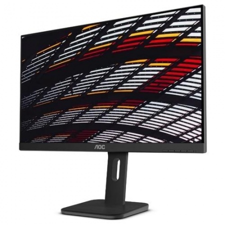 LCD AOC 23.8" 24P1 черный {IPS 1920x1080@60Hz 5ms 178/178 250cd 1000:1 Frameless HDMI(1.4) DisplayPort(1.2) DVI D-Sub USB3.0x4 AudioOut 2Wx2 Pivot}