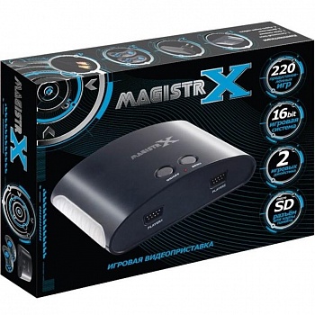SEGA Magistr Х (220 встроенных игр, microSD) MX-220 [ConSkDn82]