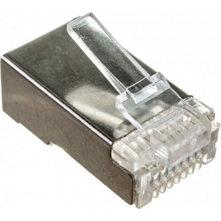 Gembird  коннектор кат 5, экранированный RJ45 FTP8P8C(100 шт. в уп.)