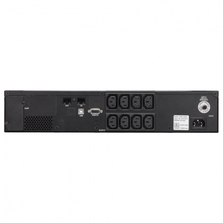 UPS PowerCom SPR-1000 LCD {Line-Interactive, 1000VA/800W, Rack/Tower, Serial+USB, SmartSlot}