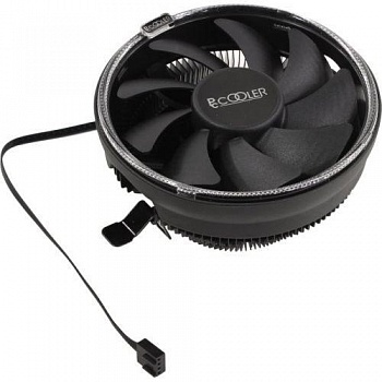 PCCooler E126M B Кулер S775/115X/AM2/2+/AM3/3+/AM4/FM1/FM2/2+ (48 шт/кор, TDP 92W, вент-р 120мм с PWM, Blue LED FAN, 1000-1800RPM, 26.5dBa) Retail Color Box