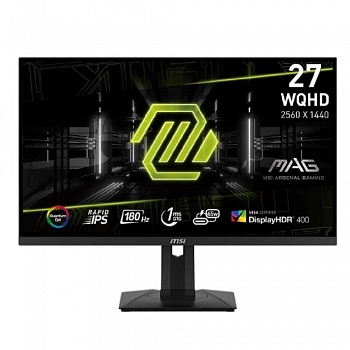 MSI MAG 27" 274QRF QD E2 Black {IPS 2560x1440 180Hz 1ms 178/178 300cd 1000:1 2xHDMI DisplayPort USB-C USB}