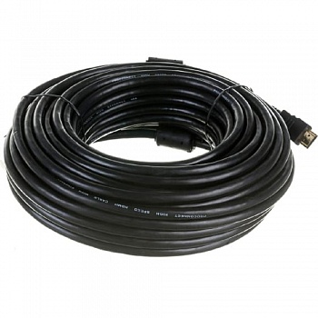 Proconnect (17-6110-6) Кабель HDMI - HDMI 2.0, 20м, Gold (Zip Lock пакет)