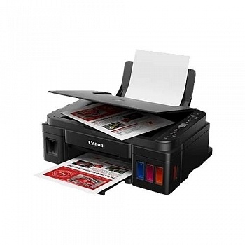Canon PIXMA G3410 2315C009 (СНПЧ, WiFi, 4800x1200, 8,8 изобр./мин для ч/б, 5,0 изобр./мин для цветной, A4, A5, B5, LTR, конверт, фотобумага: 13x1)