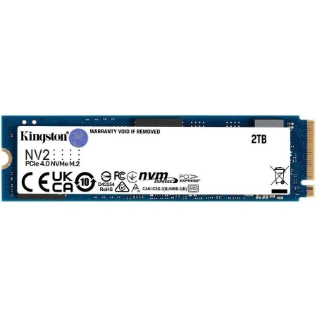 Твердотельный диск 2TB Kingston NV2 Series M.2, NVMe,PCI-E 3.0 x4 [R/W - 3500/2800 MB/s] [SNV2S/2000G]