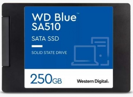 Накопитель SSD WD 250Gb 2.5" SATA III Blue SA510 (WDS250G3B0A)