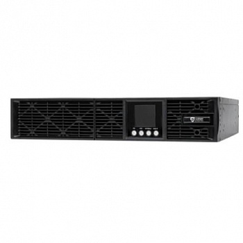 Сайбер Электро UPS ЭКСПЕРТ-2000Р {Онлайн, стойка/на пол, 2000ВА/1800Вт USB/RS-232/SNMP Slot/EPO (8 IEC С13) (12В /9Ач х4) 2U}
