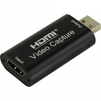 ORIENT C703HVC, Адаптер HDMI -> USB2.0, устройство видеозахвата со звуком 1920x1080@30Hz, поддержка Windows/MacOS/Android, не требуется внешнее питание (30703)
