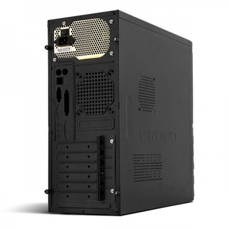 CROWN CM-SMP888A Корпус Miditower black ATX (2*usb3.0+CM-PS450W smart)