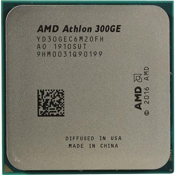 CPU AMD Athlon 300 PRO 300GE (YD300BC6M2OFH) {(3.4GHz,5MB,35W,AM4) tray, with Radeon Vega Graphics}