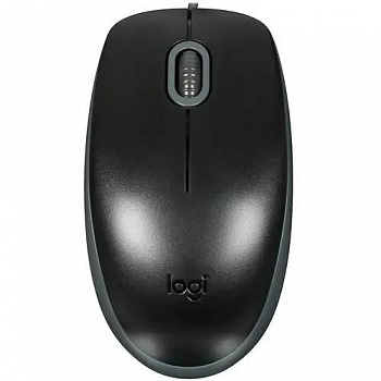 910-005502 Мышь Logitech M110 Silent Black [бесшумная, оптическая, 1000dpi, USB, 1.8м]