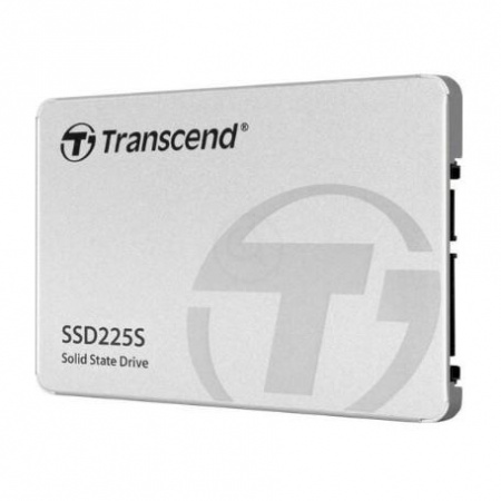 Transcend SSD SSD225S, 250GB, 2.5" 7mm, SATA3, R/W 500/330MB/s, IOPs 40 000/75 000, TBW 90, DWPD 0.3 (3 года)