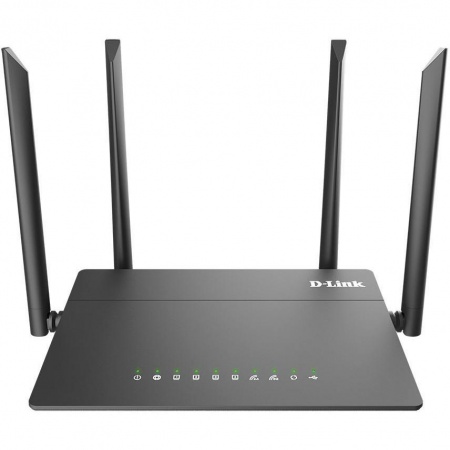 D-Link DIR-815/RU/R4A Беспроводной двухдиапазонный маршрутизатор AC1200 с поддержкой технологии MU-MIMO, 3G/LTE и USB-портом