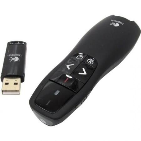 910-001357/910-001356 Logitech Wireless Presenter R400, RTL