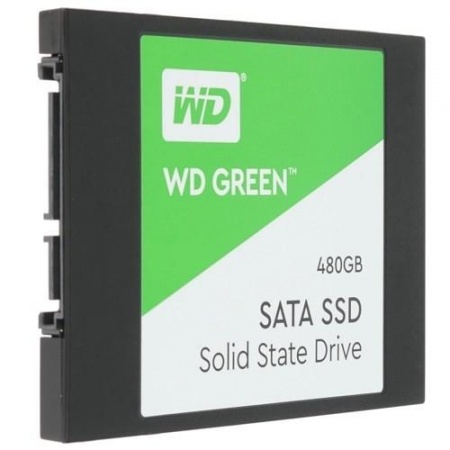 WD SSD 480Gb 2.5" SATA3 Green (WDS480G3G0A)