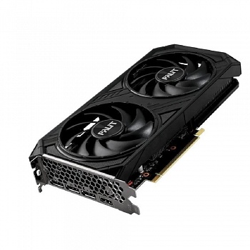 Видеокарта, PALIT, RTX4060Ti DUAL 8G V1 (4710562244557), (NE6406T019P1-1048D), GDDR6, 128bit, 3-DP, HDMI, 249.9*123.5*40.1 мм, Цветная коробка