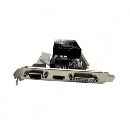 Видеокарта CBR GT730 2Gb DDR3, 128bit, 700Mhz, 1*HDMI + 1*DVI + 1*VGA, 49W, Ret [VGA-STX730-2G-RTL]