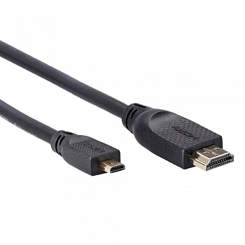 VCOM CG587-1M Кабель HDMI-19M --MicroHDMI-19M ver 2.0 1m VCOM <CG587-1M>