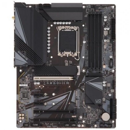 Gigabyte Z690 UD AX RTL {Socket 1700, Intel®Z690, 4xDDR5-4800,HDMI+DP, 3xPCI-Ex16, 2xPCI-Ex1, 6xSATA3(RAID 0/1/5/10), 3xM.2, 8Ch Audio, 2,5GbLan, WiFi, (4+4)xUSB2.0, (5+2)xUSB3.2, (1+1)xUSB3.2 Type-C}