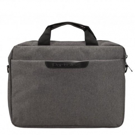 Сумка PORTCASE KCB-164 Grey(нейлон, серая до 14")