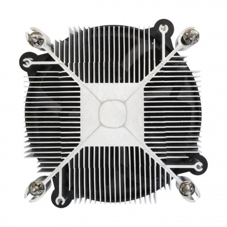 Exegate EX292654RUS Кулер ExeGate ETA-20.V1700 (Al, LGA1700/1150/1151/1155/1156/1200/1366, TDP 90W, Fan 95mm, 2400RPM, Hydro bearing, 3pin, 22db, 340г, с термопастой, на винтах, Color Box)