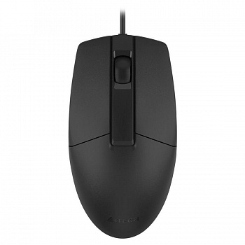 Мышь A4Tech OP-330 черный оптическая (1000dpi) USB (3but) [1530236]