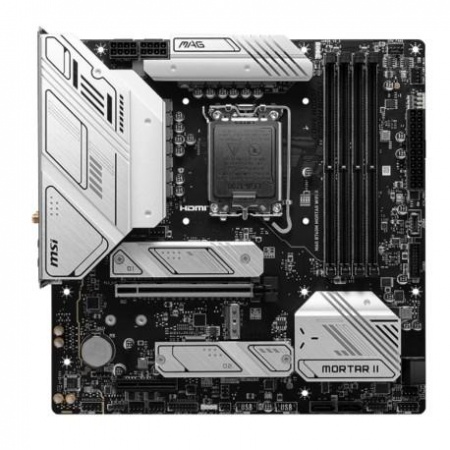 Материнская плата MSI MAG B760M MORTAR WIFI II, LGA 1700, Intel B760, mATX, Ret