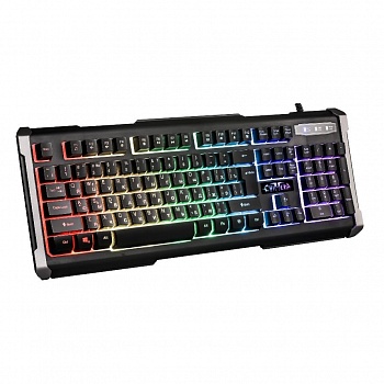 Defender Клавиатура Chimera GK-280DL RU [45280] {Проводная игровая, RGB подсветка, 9 режимов}