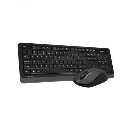 A-4Tech Клавиатура + мышь A4Tech Fstyler FG1012 клав:черный/серый мышь:черный USB беспроводная Multimedia [1599033]