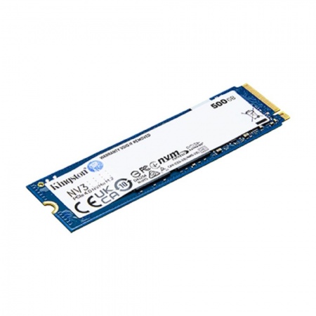 Kingston SSD NV3, 500GB, M.2(22x80mm), NVMe, PCIe 4.0 x4, 3D TLC SNV3S/500G