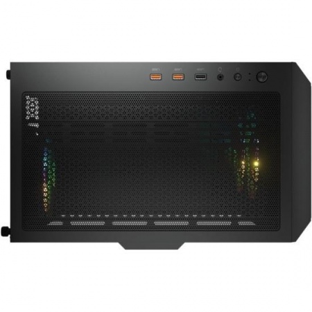 Cougar Airface RGB Black, 2х140мм + 1x120mm ARGB Fan, ARGB Fan Hub, без БП, черный, ATX