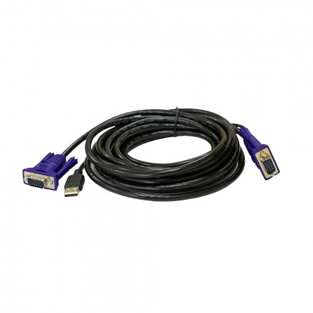 ORIGO OKVMCU5/A1A KVM-кабель с разъемами VGA и USB, 5 м