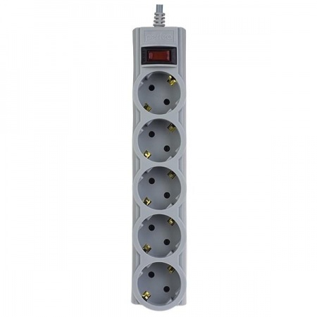 Perfeo Сетевой фильтр "POWERX", PF_A4717 (3,0м, 5 розеток, серый)