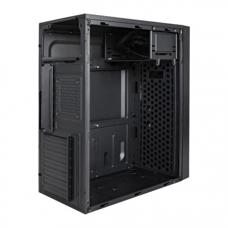 Exegate EX290184RUS Корпус Miditower ExeGate AA-440U-AA400 (ATX, AA400 8 см, 2*USB+1*USB3.0, аудио, черный)