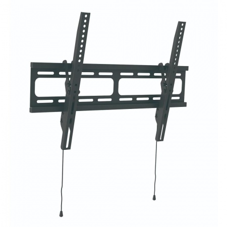 Wize [WT55]  для 32"-80" LCD телевизоров, VESA 600x400, угол наклона 3-12°, расстояние от стены 4 см, до 45 кг, черн., розн. упаковка