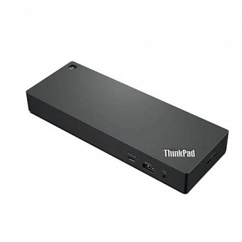 Lenovo [40B00135CN] ThinkPad Universal Thunderbolt 4 Dock  USB-C Dock (2x DP, 1x HDMI, 4x USB A 3.1 Gen 1, 1x USB Type-C, 1x RJ-45, 1x Combo Audio Jack 3.5mm/Thunderbolt 4 Power/Up to 4 ext monitors
